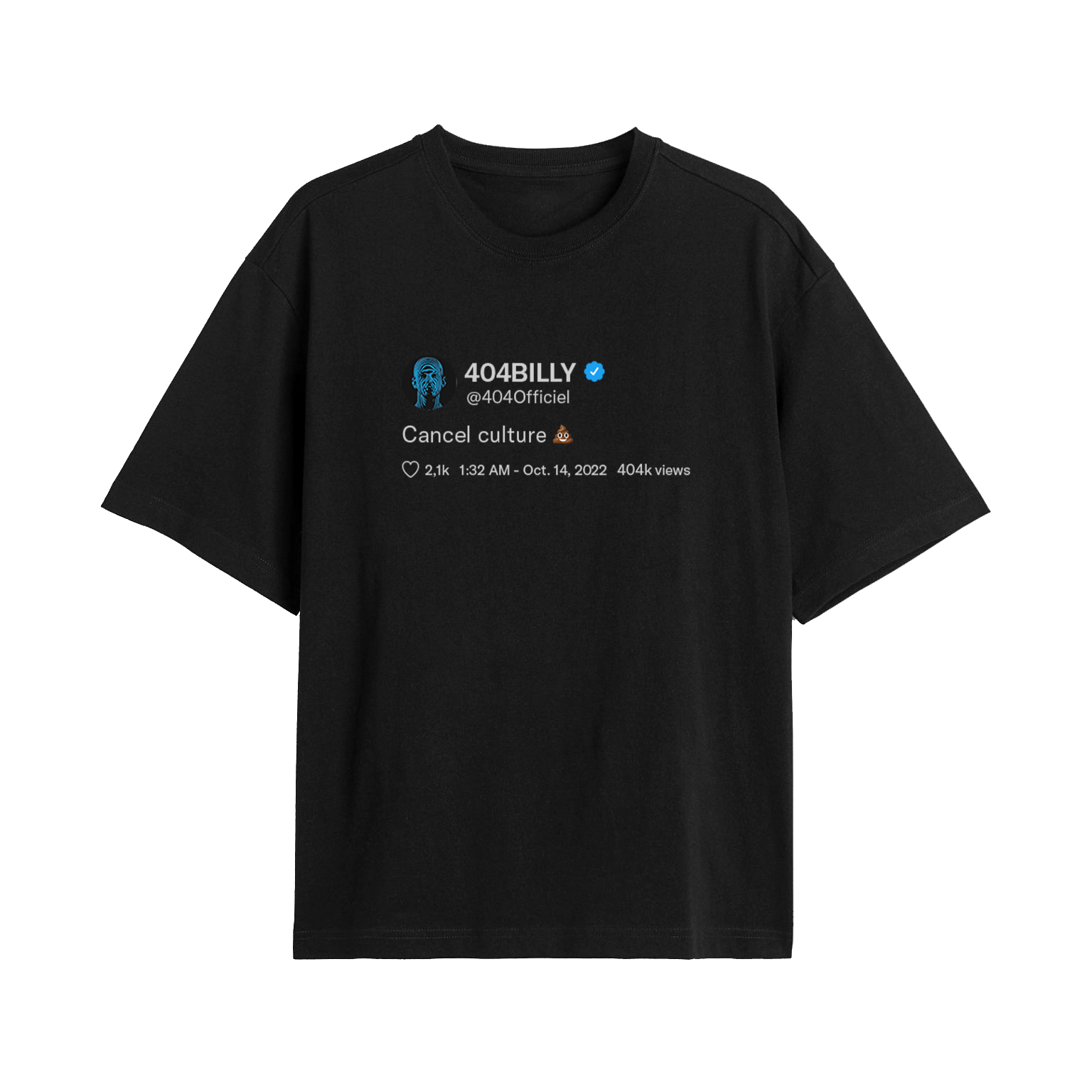 T.Shirt “ 404 X  “ - 404Billy